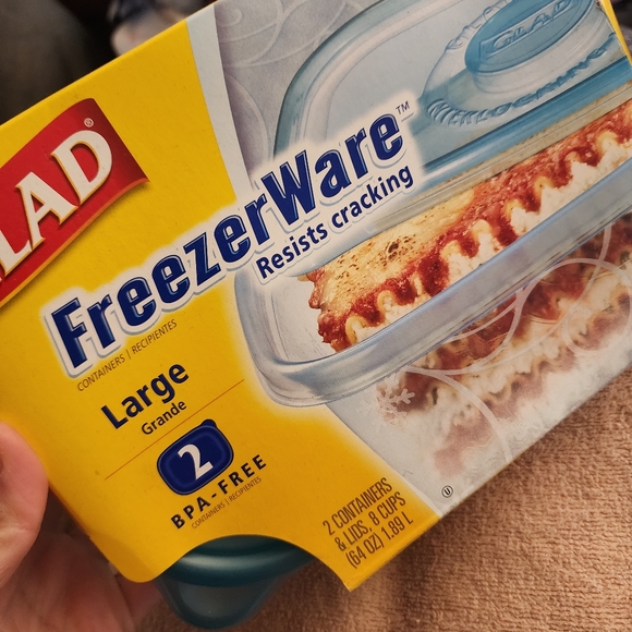 Glad freezerware containers - Picture 3 of 3